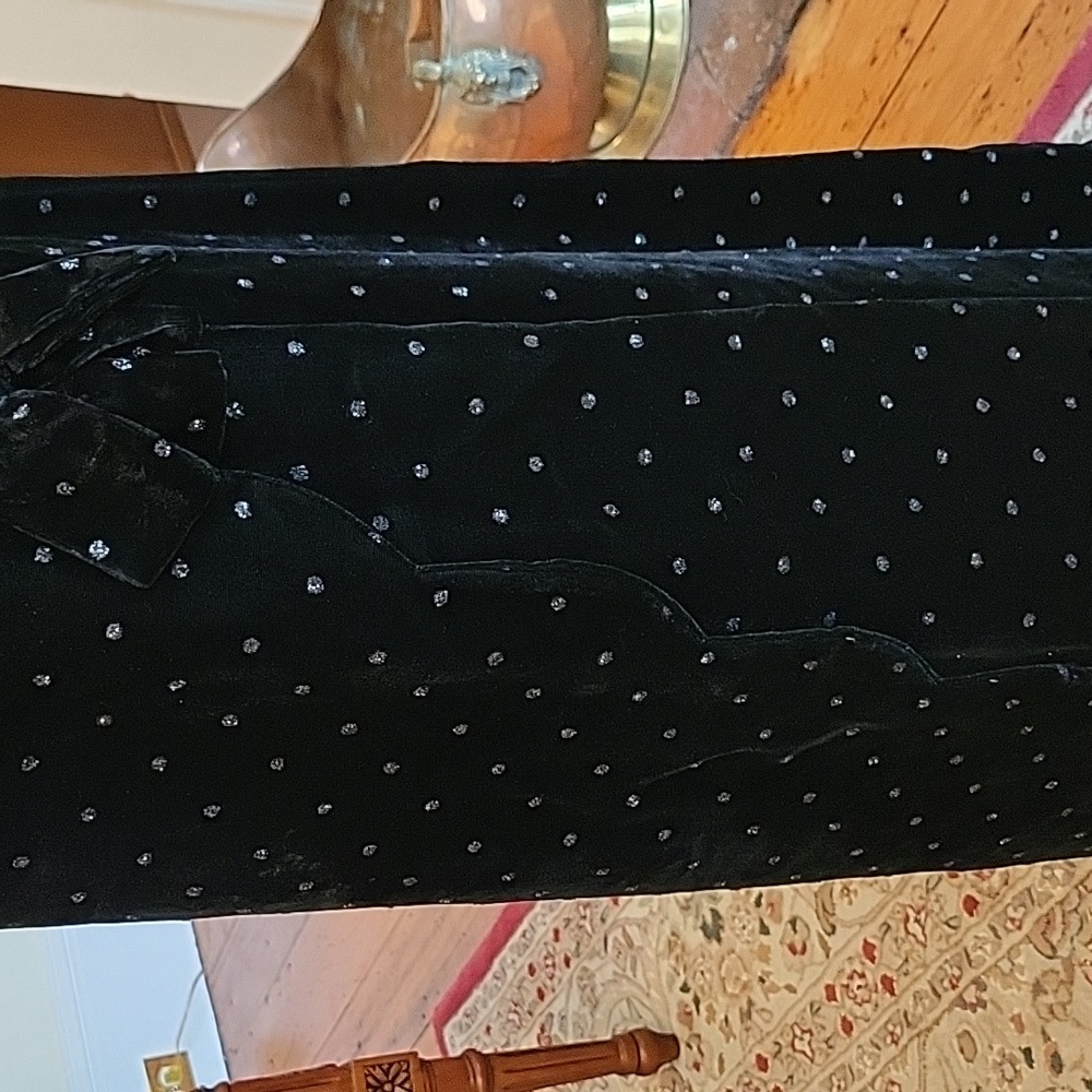 Vintage Nan Duskin Black Velvet Gown - image 3